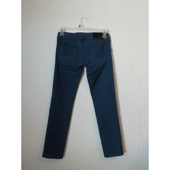 DIESEL Industry Blue Denim Jeans MATIC Women 26 x 30 Low Waist Stretch Zip Up - Picture 6 of 11